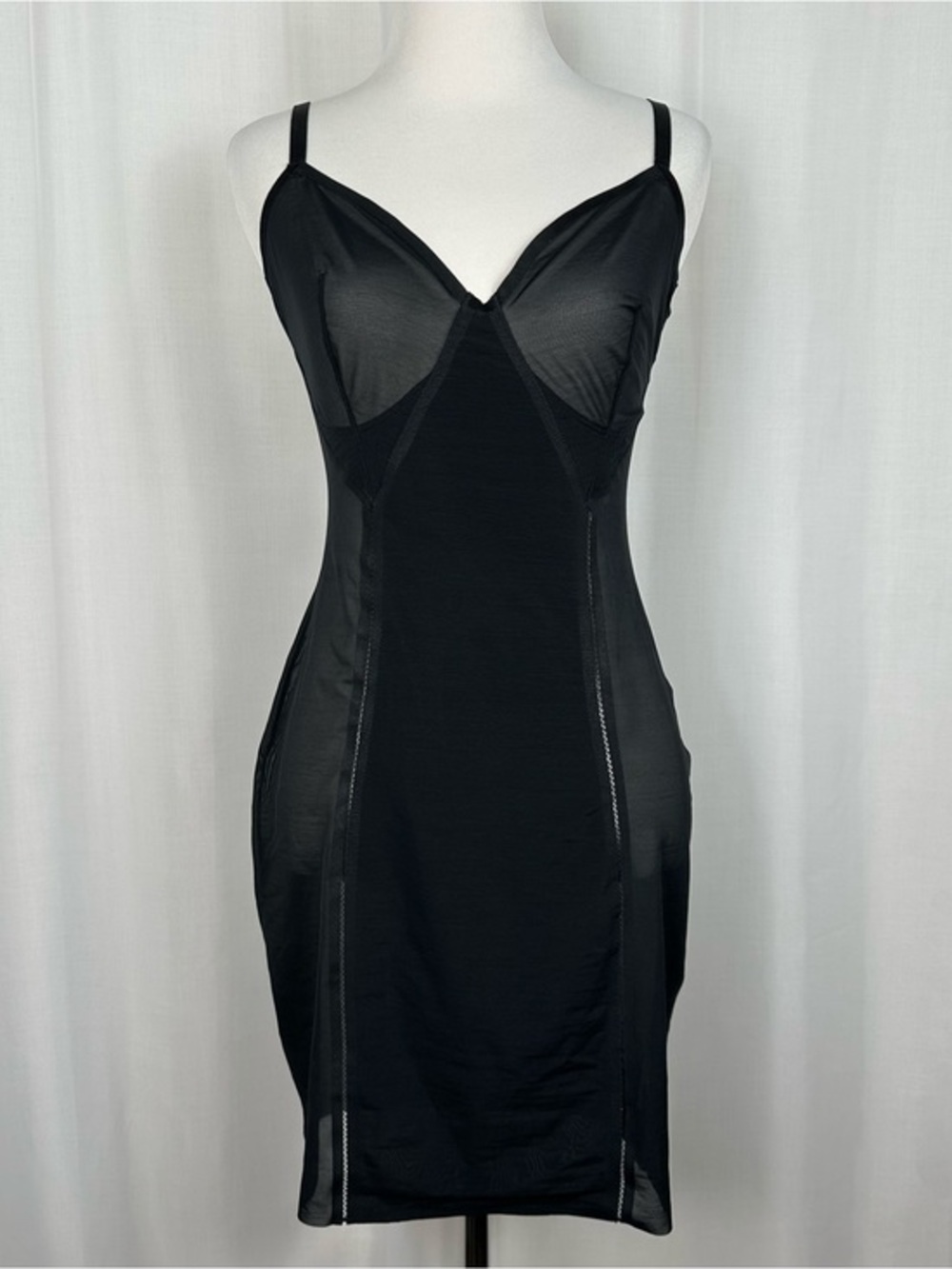 Spanx‎ Haute Contour Nouveau Slip XL Black Shapewear Control Wireless 10020R